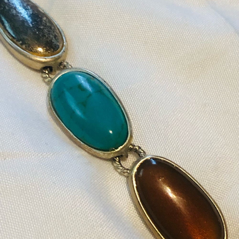 Statement Gemstone Necklace - Picture 9 of 9